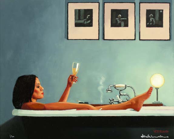 New Release for September 2023 - Jack Vettriano - Night Time Rituals - Limited Editions and Original Paintings