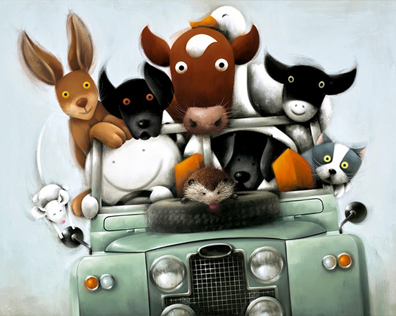 Overloaded with Love by Doug Hyde (Original Art and Limited Edition Prints)