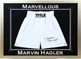 Marvin Hagler Carved Mount