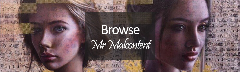 Mr Malcontent Original Artwork and Paintings