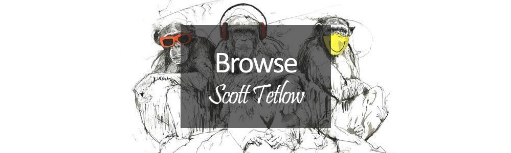 scott tetlow artist prints - The no evils - three monkeys with sunglasses, headphones and a face mask
