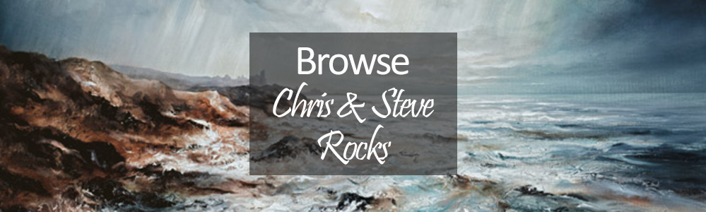 Chris and Steve Rocks Prints and Original Paintings