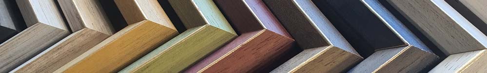 contract framing services - frame moulding in various colours