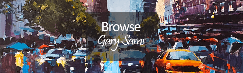 Gary Sams Original Cityscape Art
