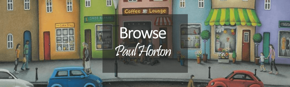 Paul Horton Art - street scene