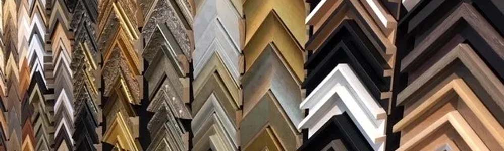 selection of frame corners in a variety of finishes