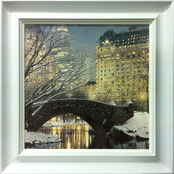CITYSCAPE ART PRINT Twilight In Central Park Rod Chase 