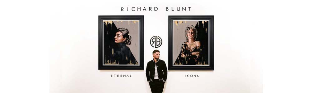 New Realease from Richard Blunt - Featuring Eternal Icons, new limited edition prints and hand finished mised media editions