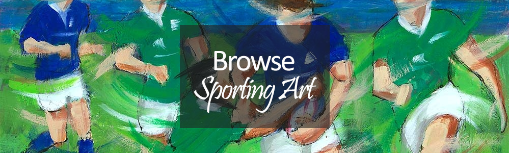 rugby players - Sporting limited edition prints and Originals
